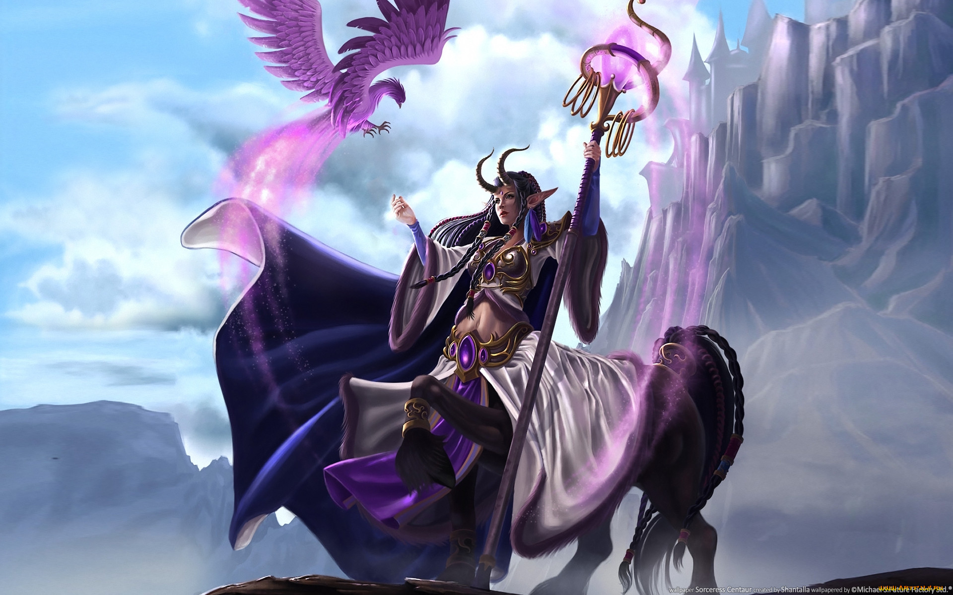 sorceress, centaur, , 